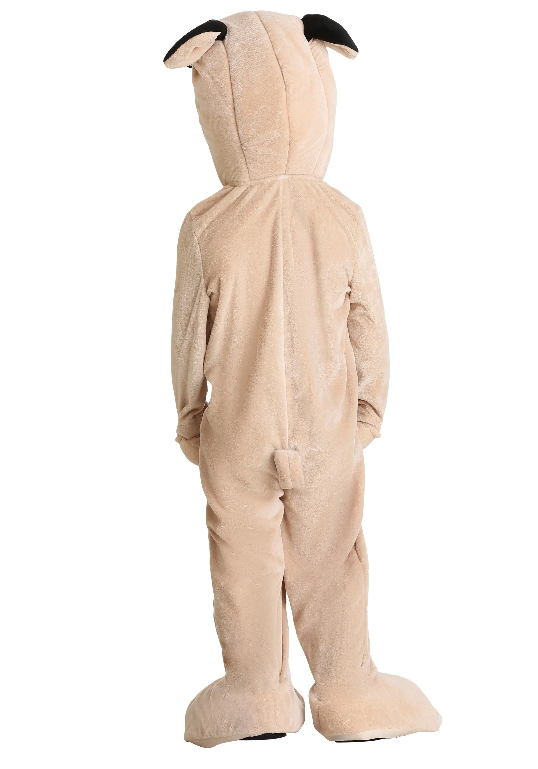 19673 pug tarantula costume wearing