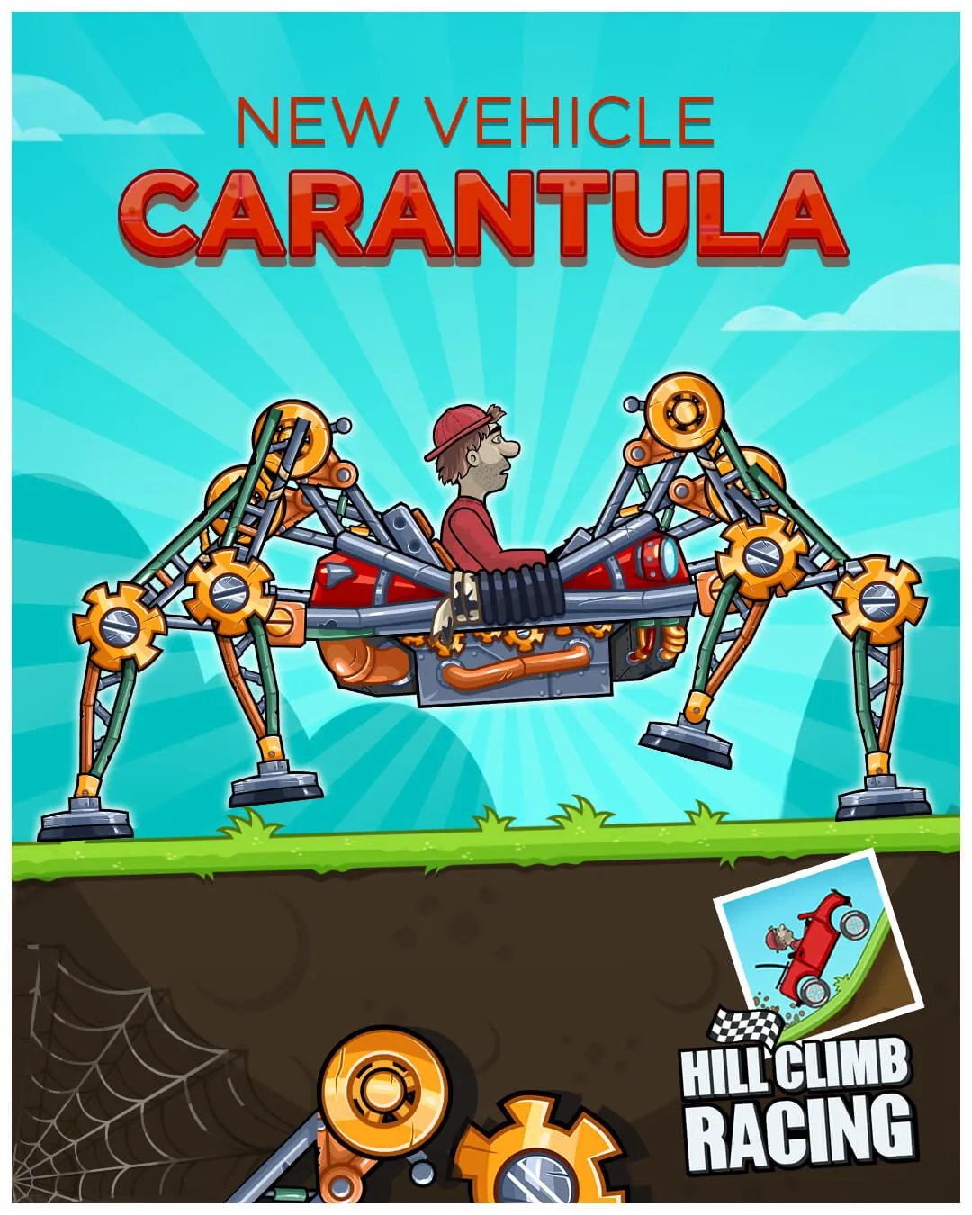 19743 hill climb racing tarantula controls