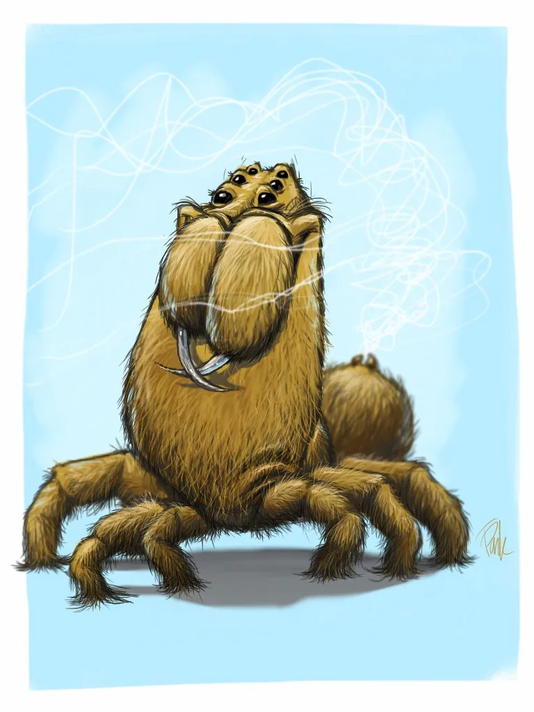 19814 tarantula molting