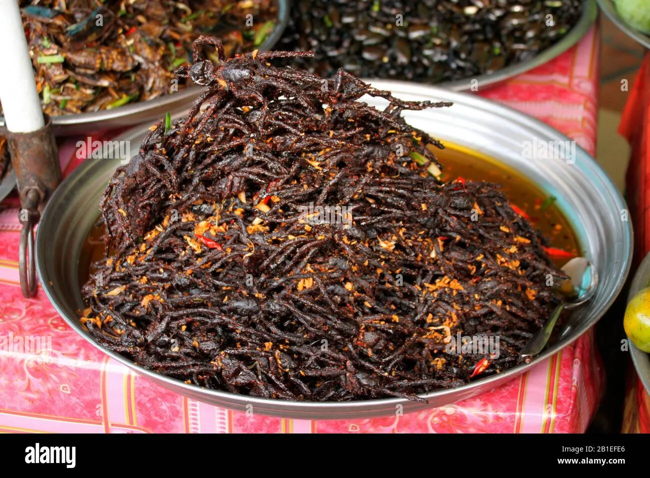 19894 frying tarantula legs